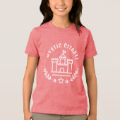 シタデル=宮殿 トライブレンドＴシャツ (正面)