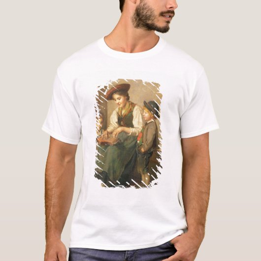 シタールプレーヤー Tシャツ (正面)