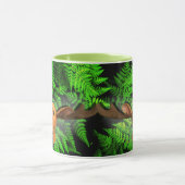 シダで覆われたムースマグカップ マグカップ (中央)