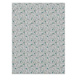 シダとドット テーブルクロス