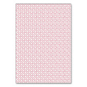 シダと果実の冬の結婚式のテーブル番号 テーブルナンバー (裏面)