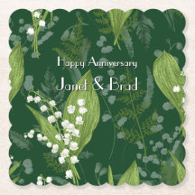 シダのある谷のユリ || ダークグリーンカスタム