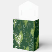 シダのある谷のユリ || ダークグリーン フェイバーボックス (見開き)