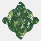 シダのある谷のユリ || ダークグリーン フェイバーボックス (見開き)