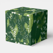 シダのある谷のユリ || ダークグリーン フェイバーボックス (裏面サイド)