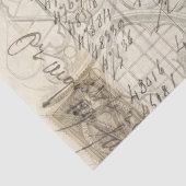 シダのガの薬剤師のDecoupageのティッシュペーパー 薄葉紙 (詳細)