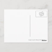 シダのハイキングコースの郵便はがき ポストカード (裏面)