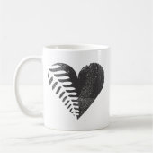 シダのハート コーヒーマグカップ (左)