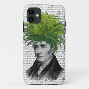 シダのヘッド植物の頭部 iPhone 11 ケース