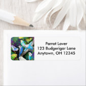 シダのラベルの芽 ラベル (インサイチュ)