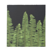 シダの列 ノートパッド (正面)