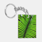 シダの模様葉の キーホルダー (正面左)