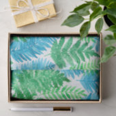 シダの水色 薄葉紙 (ギフト)