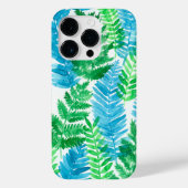 シダの水色 Case-Mate iPhoneケース (裏面)