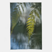 シダの自然写真 キッチンタオル (縦)