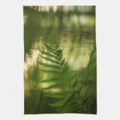 シダの自然写真 キッチンタオル (縦)