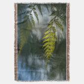 シダの自然写真 スローブランケット (正面縦)
