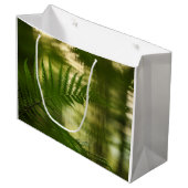 シダの自然写真 ラージペーパーバッグ (正面アングル)