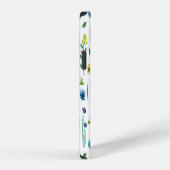 シダの花シームレスな自然パターン iPhoneケース (右側面)