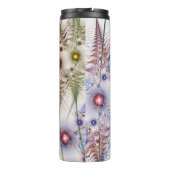 シダの花抽象芸術 タンブラー (裏面)
