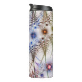 シダの花抽象芸術 タンブラー (回転右)