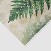 シダの葉の植物デコパージュ 薄葉紙 (詳細)