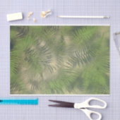 シダの葉の自然パターンカッコいいのティッシュペーパー 薄葉紙 (クラフト)