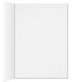 シダの葉状体のブランクのメッセージカード (内側 (右))