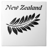 シダの葉 タイル (正面)