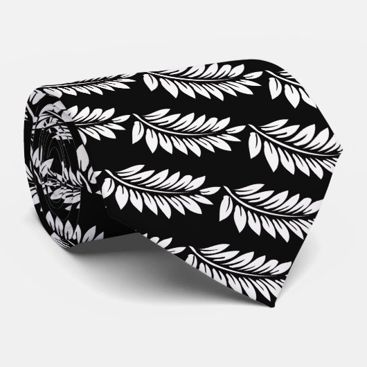 シダの葉 ネクタイ (ロール)