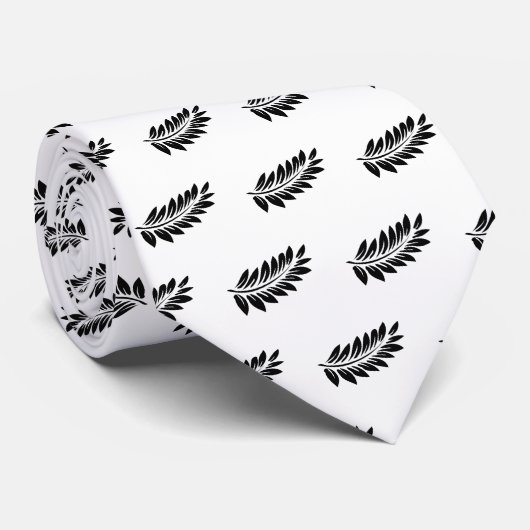 シダの葉 ネクタイ (ロール)
