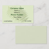 シダの葉 名刺 (正面/裏面)