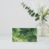 シダの葉 名刺 (スタンド正面)