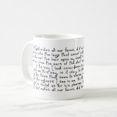 シダの詩 – マグカップ (正面左)