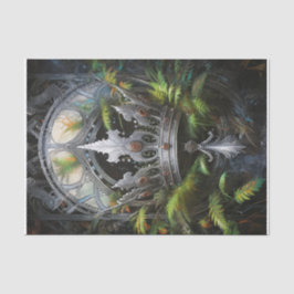 シダの銀の冠 薄葉紙