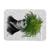 シダの頭植物の頭部 マグネット (横)