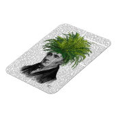 シダの頭植物の頭部 マグネット (左側)