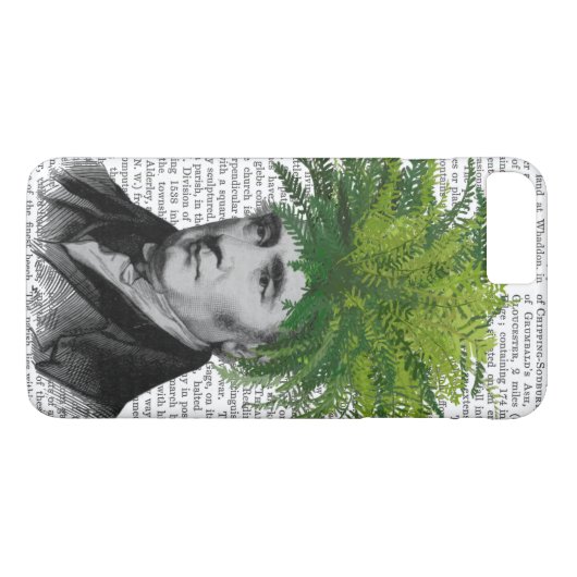 シダの頭植物の頭部 Case-Mate iPhoneケース (裏面(横))