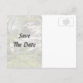 シダレザクラの花 案内ポストカード (裏面)