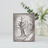 シダレヤナギ ポストカード (スタンド正面)