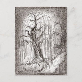 シダレヤナギ ポストカード