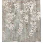 シダレ桜シャワーカーテン シャワーカーテン (正面)