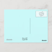 シダーのわき葉書 ポストカード (裏面)