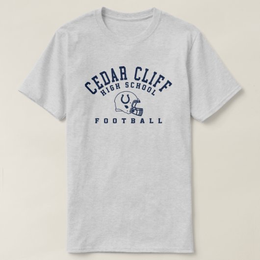 シダークリフサッカー Tシャツ (デザイン正面)