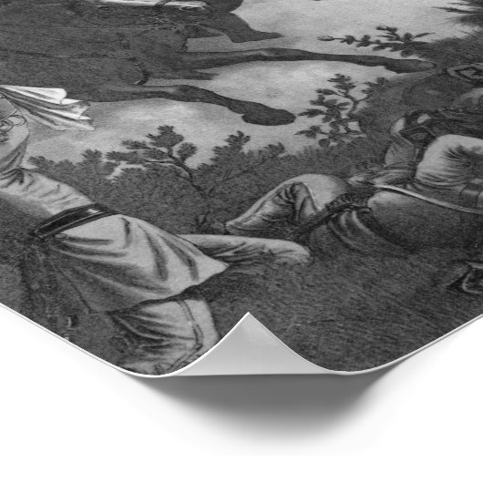 シダークリークの戦い ポスター (角)