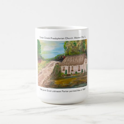 シダークリーク長老教会1987 MEJP コーヒーマグカップ (中央)