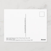 シダークリーク長老教会1987 MEJP ポストカード (裏面)