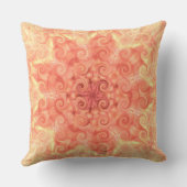 シダーサン渦巻形のアートマンダラピロー クッション (裏面)