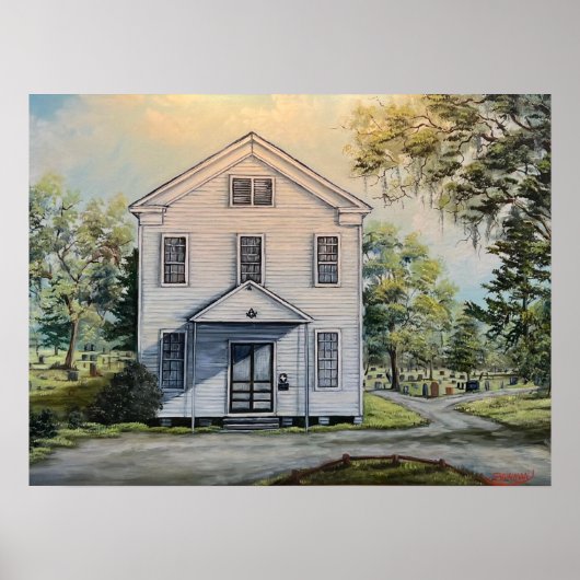 シダーバヨウロッジホール – ポスター (正面)