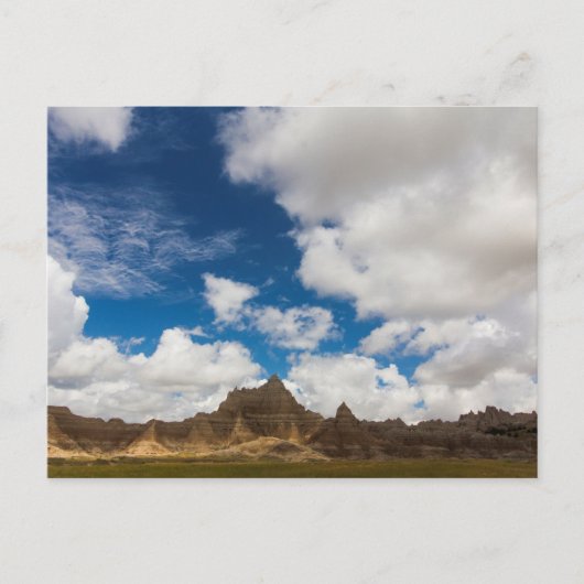 シダーパスエリア、バッドランド国立公園、SD ポストカード (正面)